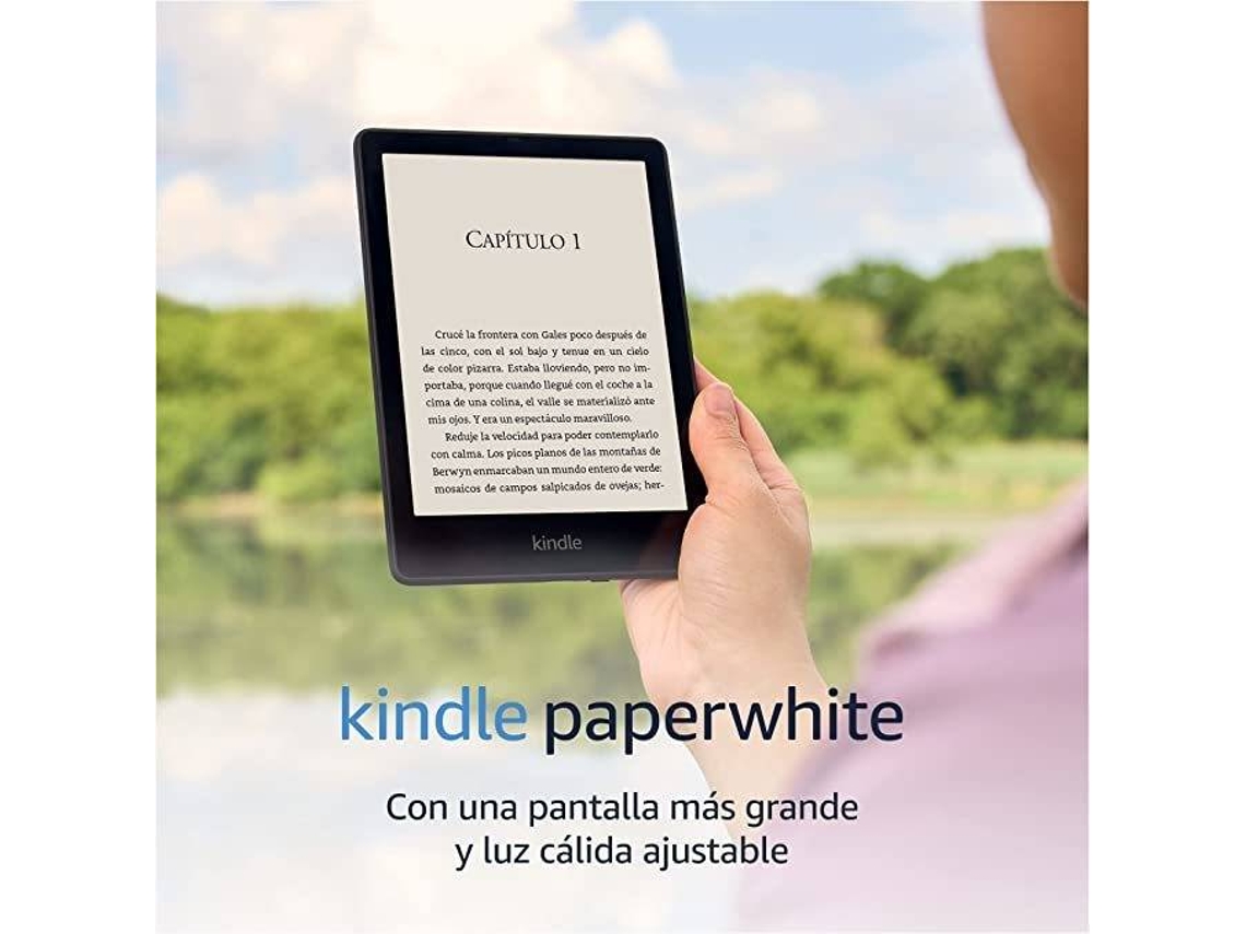 Ebook Reader AMAZON Kindle Paperwhite Negro (6.8'' - 8 GB) | Worten.es