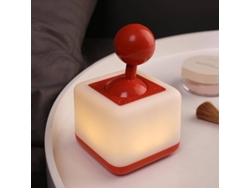 Lámpara de noche mecedora, luz nocturna, temporizador de 2 velocidades, lámpara de noche recargable por USB (roja)