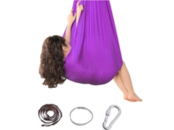 Cesta sensorial elástica para yoga y columpio para niños, adolescentes y adultos