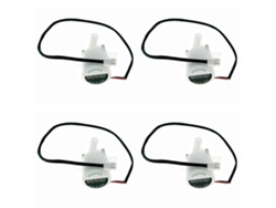 4x Zlwb 12 Hzb 12a/25bf Bomba de agua pequeña para máquina de hielo doméstica para máquinas de hielo Hzb 50/hzb 80/hzb 13f Dc12v 0.3a TAISHENGDA