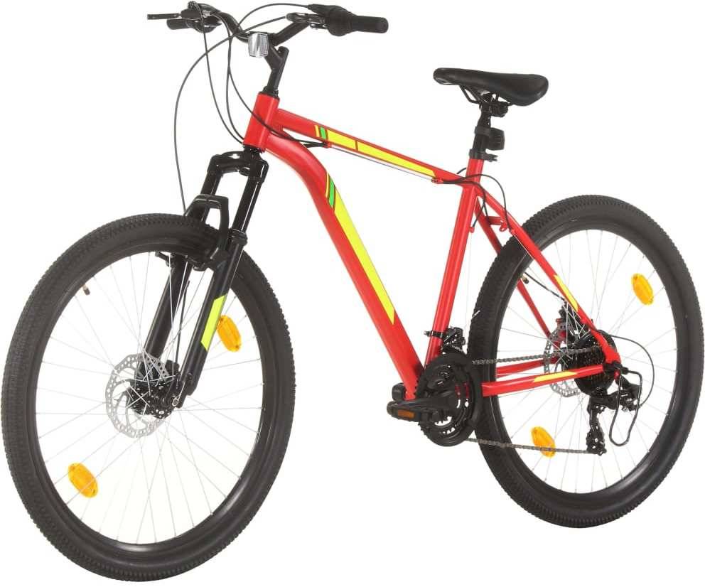 Bicicleta de Montaña VIDAXL Rojo - Velocidades: 21 - 50 cm (27,5'')