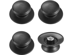 4 Pomos Universales Para Tapas De Ollas, Resistentes Al Calor.