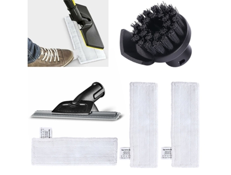 Kit de limpieza a vapor Universal multiusos para Karcher Sc1 Sc2 Sc3 Sc4 Sc5 Sc7, piezas de aspiradora, accesorios para el hogar