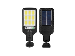 Farola Solar Led Automática Con Sensor De Movimiento Pir, Ángulo De 120°, 3 Modos Ajustables, Control Remoto, Resistente Al Agua, Para Caminos De Jardín.
