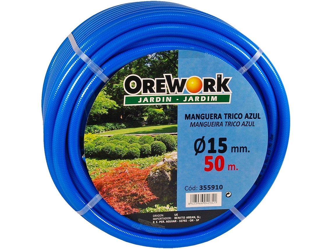 Kit manguera Trico azul - 15 mm - 15 m