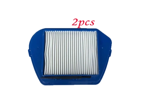 Kit de accesorios para aspiradoras, piezas de filtros de polvo Hepa para Rowenta Ro53 Compacteo Ergo Cyclone-Zr005501 Zyklon Zr005501, 2 piezas