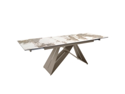 Mesa comedor extensible rectangular mármol porcelánico ANGEL CERDA