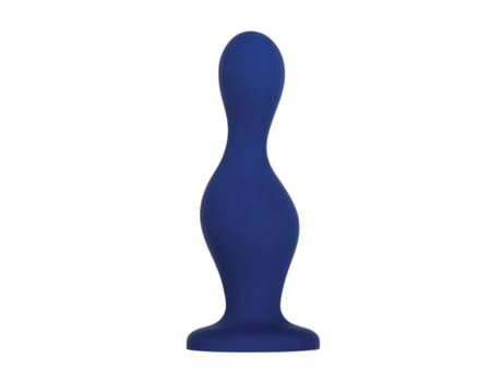 Vibrador Anal Negro GENDER X IN'S & OUT'S (Azul - ABS - Ø 3,8 cm)