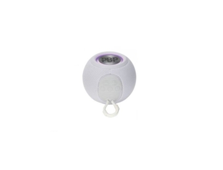 Coluna Wireless Portátil com Pega e Luz LED, 1200 mAH, 5W, PRITECH PBP-790 BRANCO
