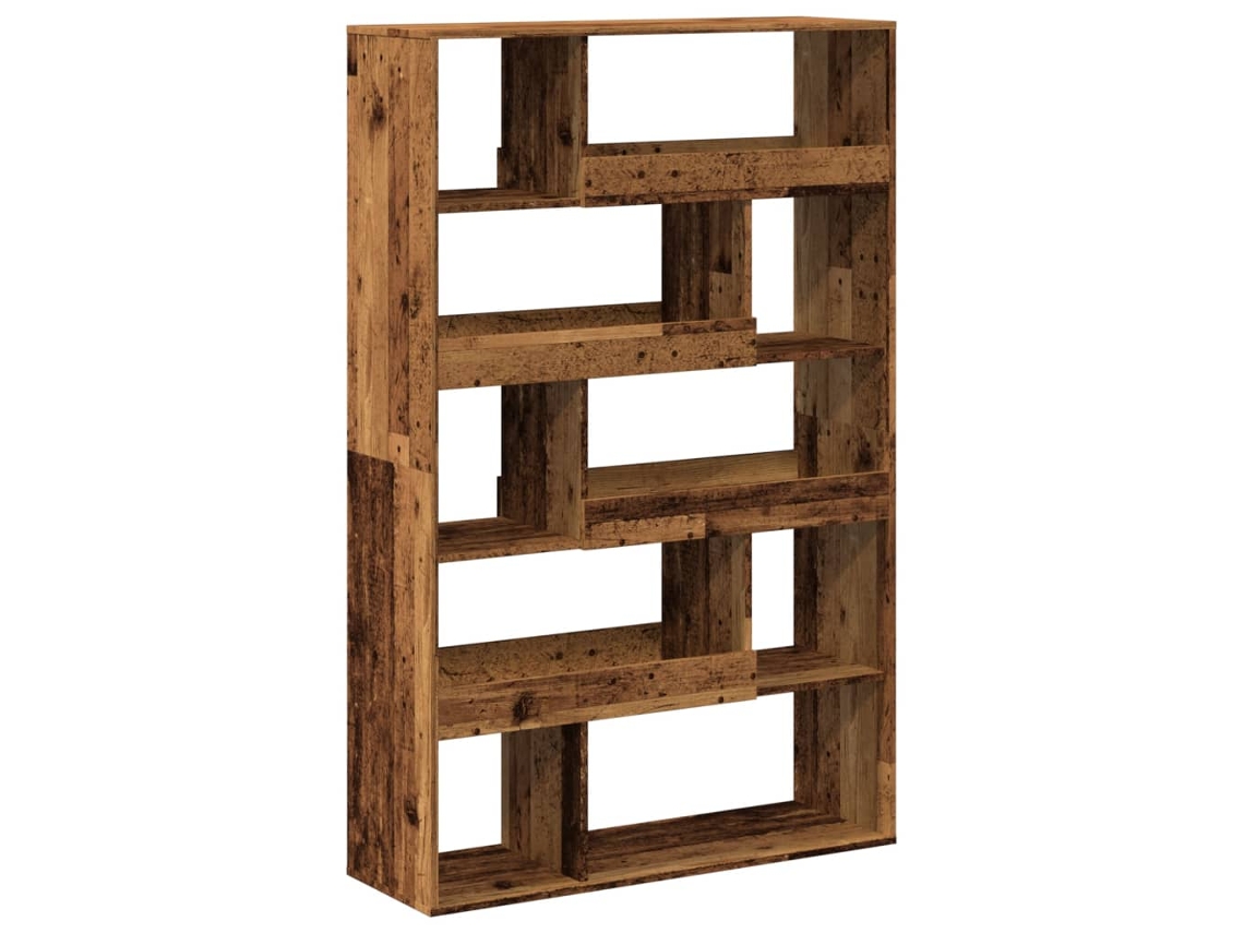 Maison Exclusive - Separador De Ambientes Madera Envejecida 100x33x156,5 Cm