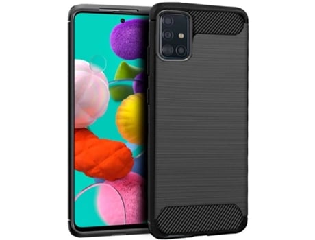 Funda para Samsung Galaxy A51 COOL Carbón Gris