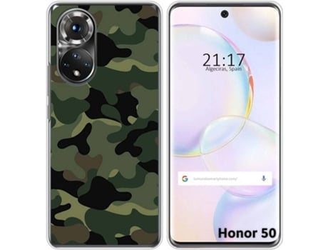 Carcasa Huawei Nova 9 / Honor 50 5G TUMUNDOSMARTPHONE Camuflaje Multicolor