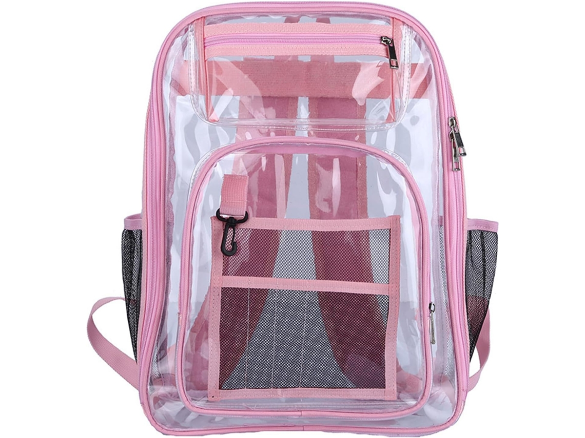 Mochila escolar transparente y moderna de gran capacidad para portátil SFUSHOS