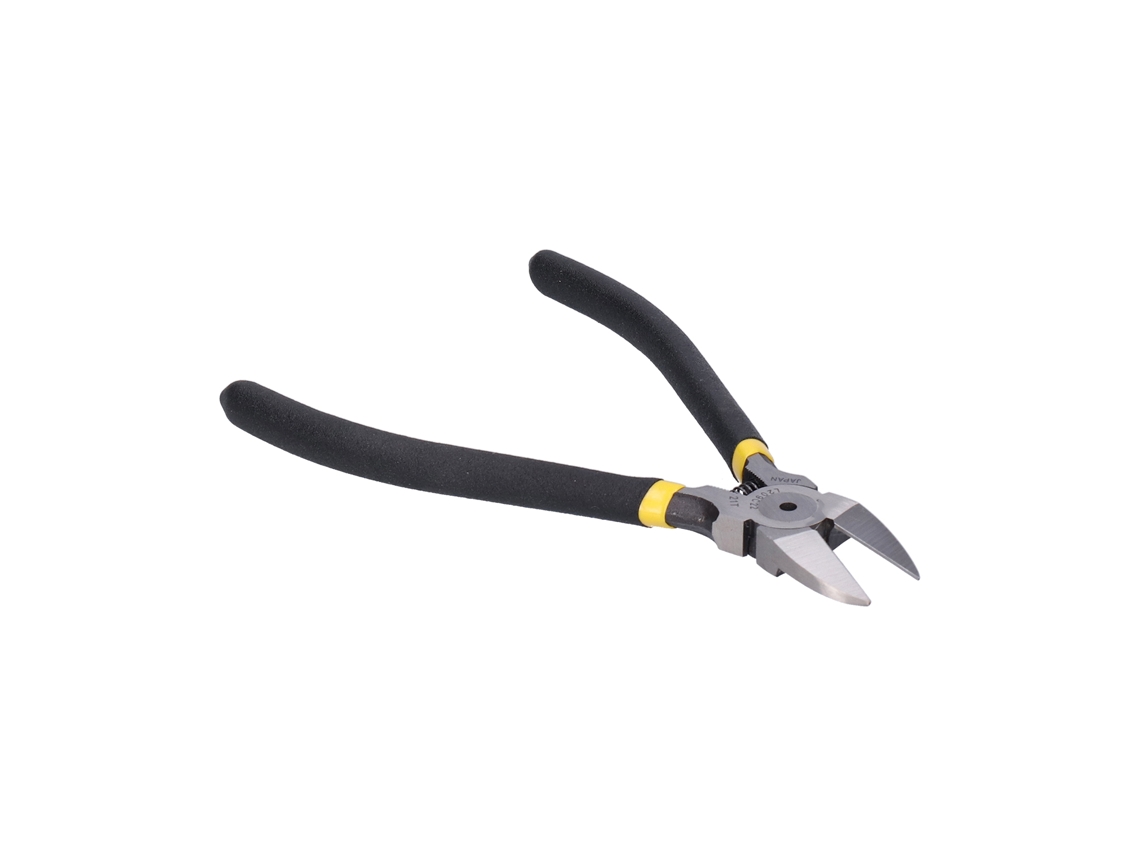 Alicates de corte de precisión de acero al carbono de 6 pulgadas para fabricación electrónica e industrial.