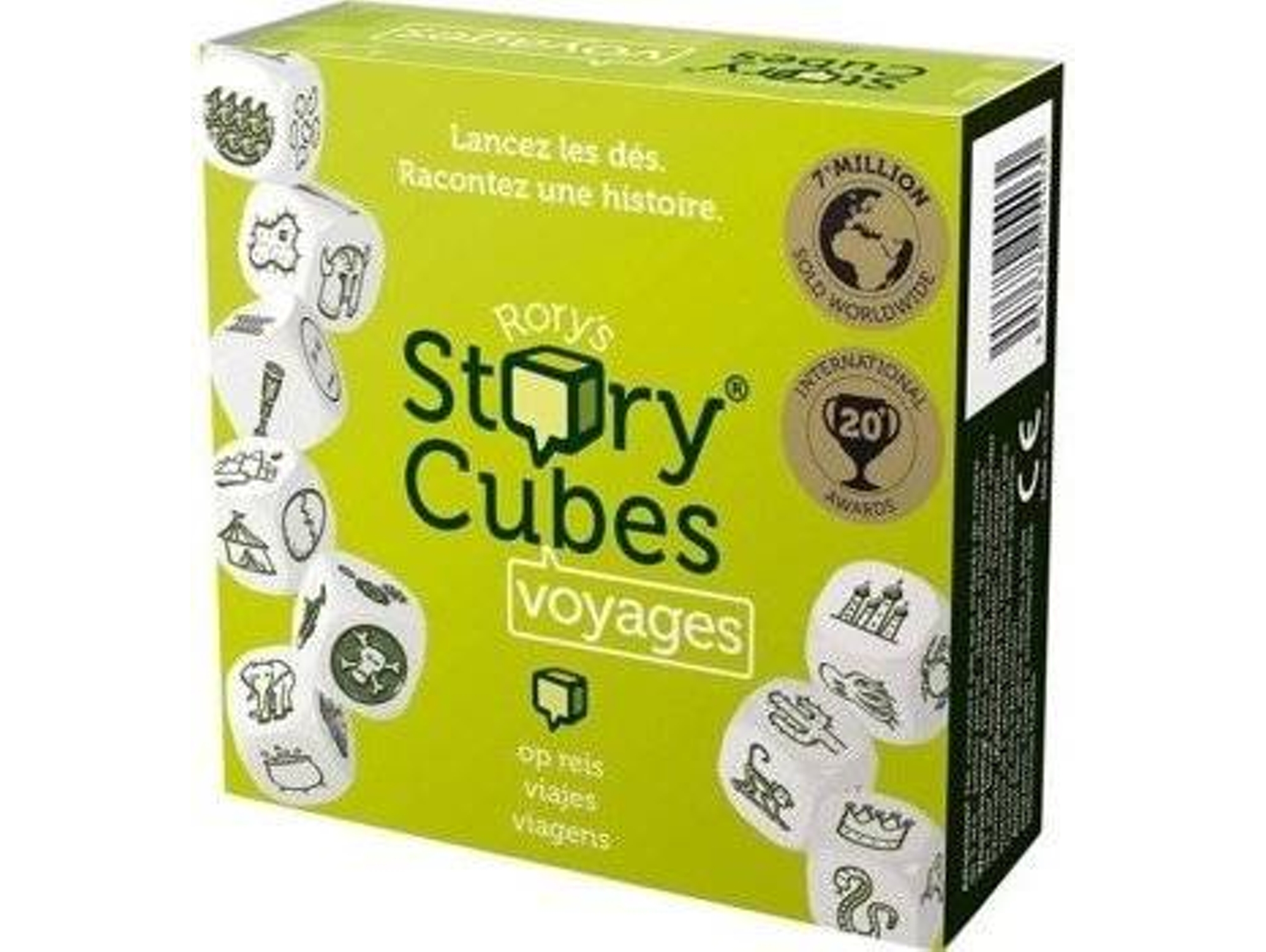 Juego de Mesa ASMODEE Story Cubes: Voyages