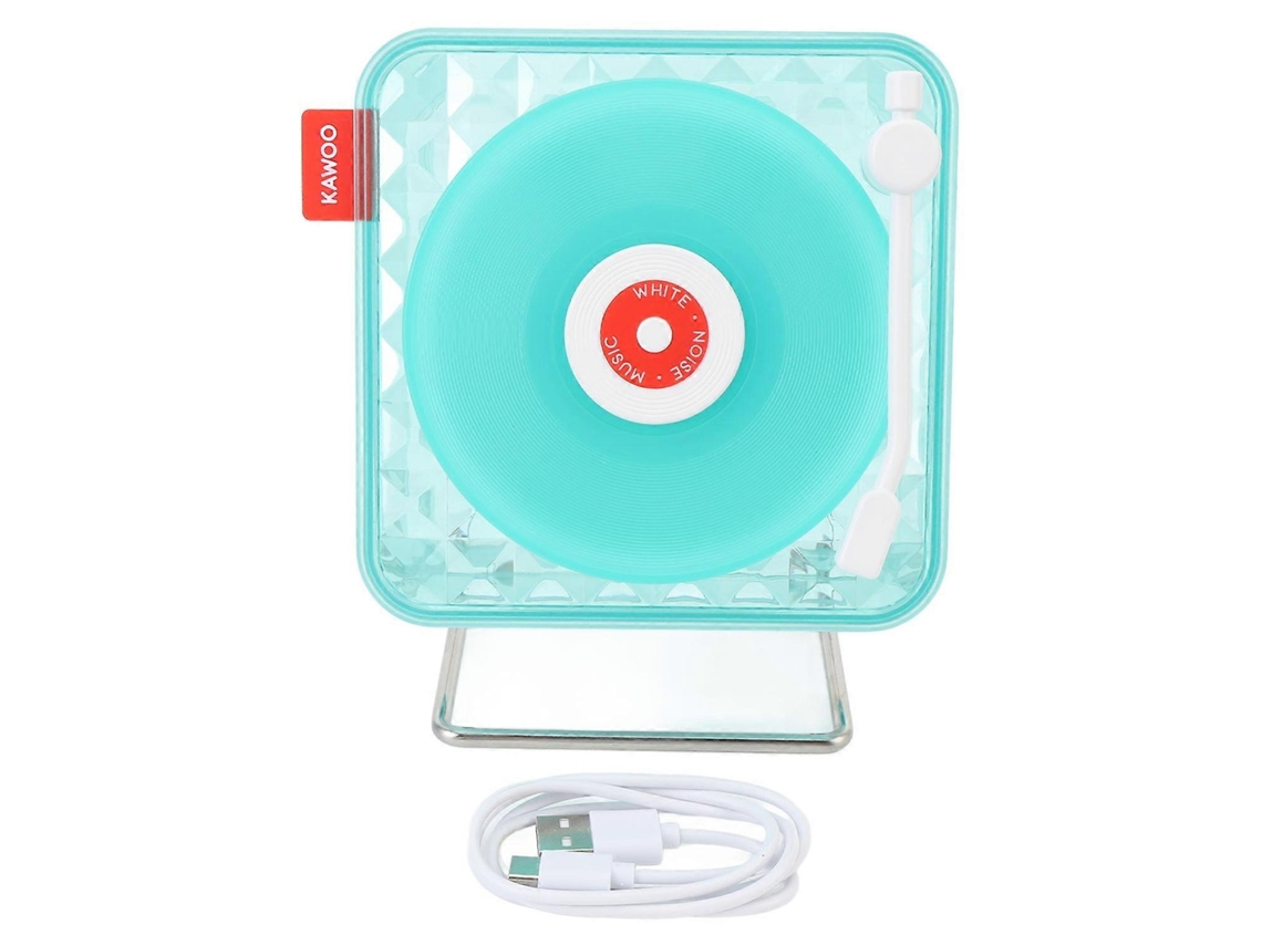 Altavoz Bluetooth inalámbrico con sonido envolvente de 360 ​​grados, ruido blanco y luz ambiental RGB Chennnls