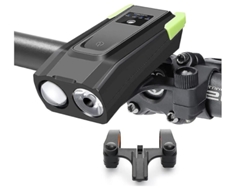 Luces Inducción Inteligente Bicicleta 2cuentas Led 6modos Ipx8 Mtb/carretera Negro Yizhood