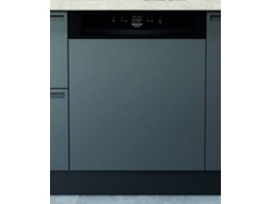 Lavavajillas  Integrable BI HOTPOINT HBC  (14 Conjuntos - 60 cm - Panel Negro)