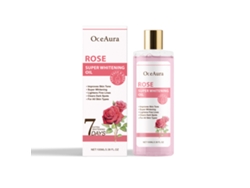 Aceite esencial de rosa súper blanqueador en 7 días