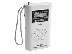 Radio de emergencia solar GOKOCO con linterna