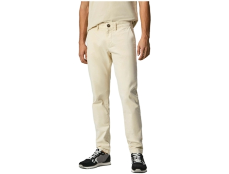 Pantalones de Hombre PEPE JEANS James Long Beige (W31L32)