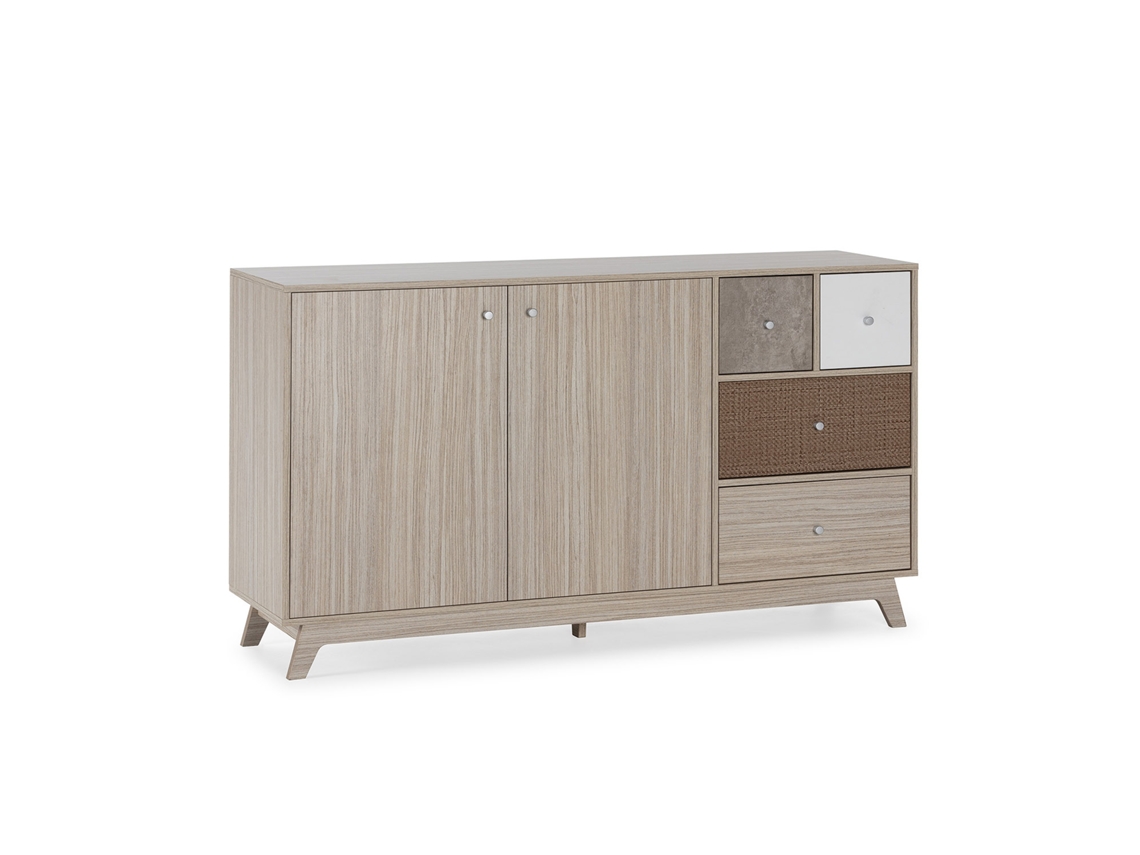 Aparador Maia 2 puertas 4 cajones multicolor VS VENTA-STOCK