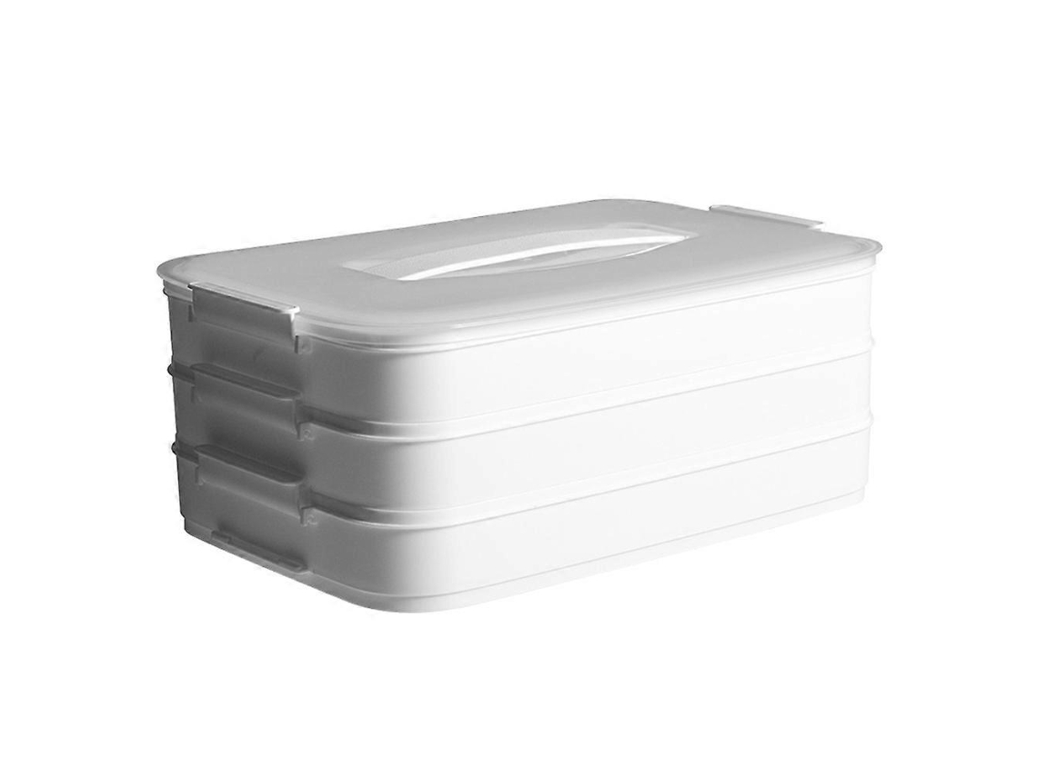Recipientes Para Alimentos, Caja De Almacenamiento Para Nevera, Organizador De Nevera, Tapa Para Bizcochos, Caja Para Congelador Webake