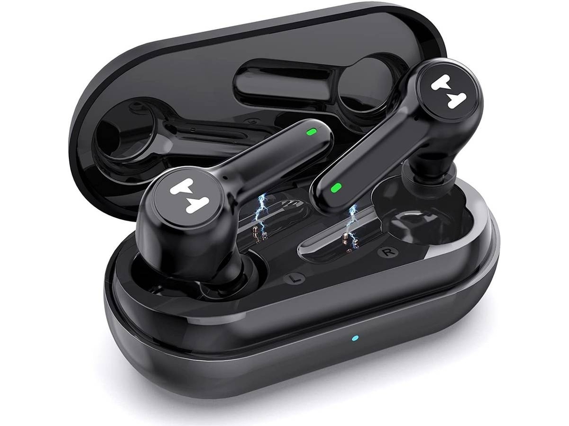 Auriculares Bluetooth True Wireless ENZONS  Noise Cancelling Inalámbrico con Micrófonos Lotuze Q3 Estéreo a prueba de agua