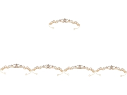 Conjunto De 5 Elegantes Diademas De Novia Con Pedrería Para Sesiones De Fotos.