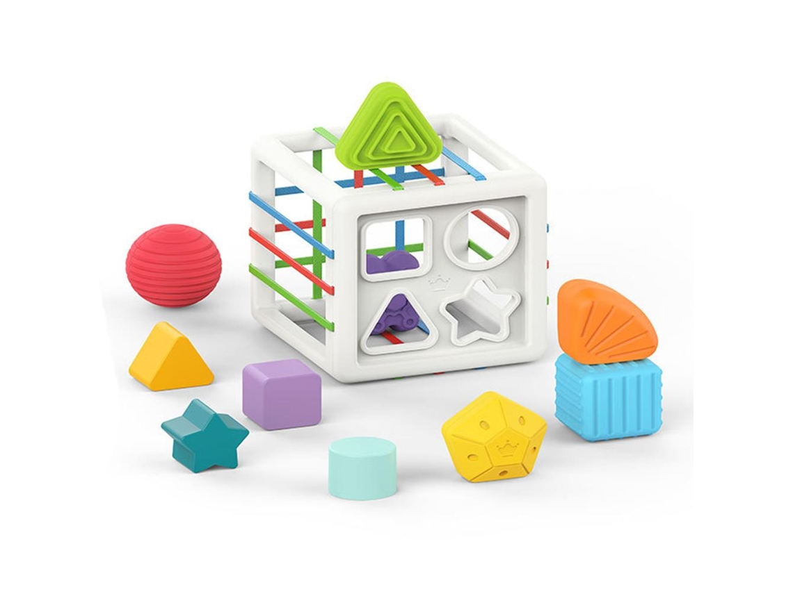 Brinquedo De Classificação De Formas Para Bebê Com Elásticos Brinquedo Sensorial De Aprendizado Para Meninas E Meninos