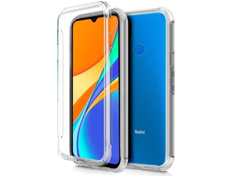 Carcasa Xiaomi Redmi 9C COOL 360º Full Body Transparente