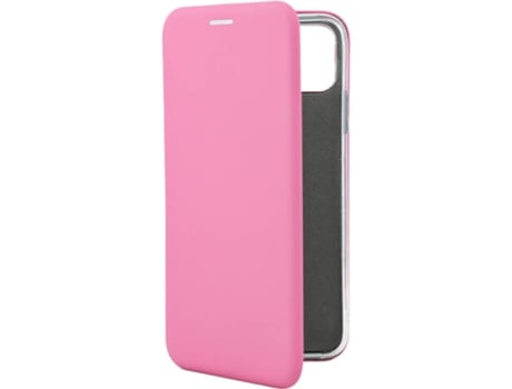 Carcasa iPhone 12«12 Pro SKYHE PRM Flip Cover Rosa