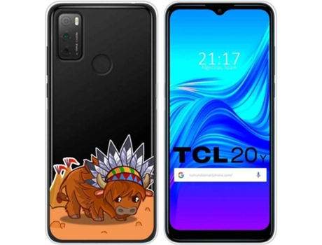 Carcasa TCL 20Y TUMUNDOSMARTPHONE Bufalo Multicolor