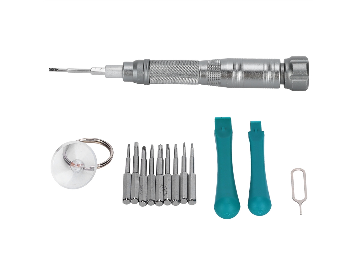 Kit de tornillos de precisión para reparar teléfonos celulares, computadoras, herramientas electrónicas y artículos del hogar.