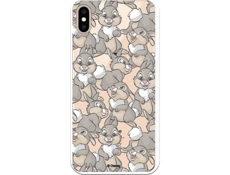 Funda Apple iPhone XS LA CASA DE LAS CARCASAS Bambi (Transparente)