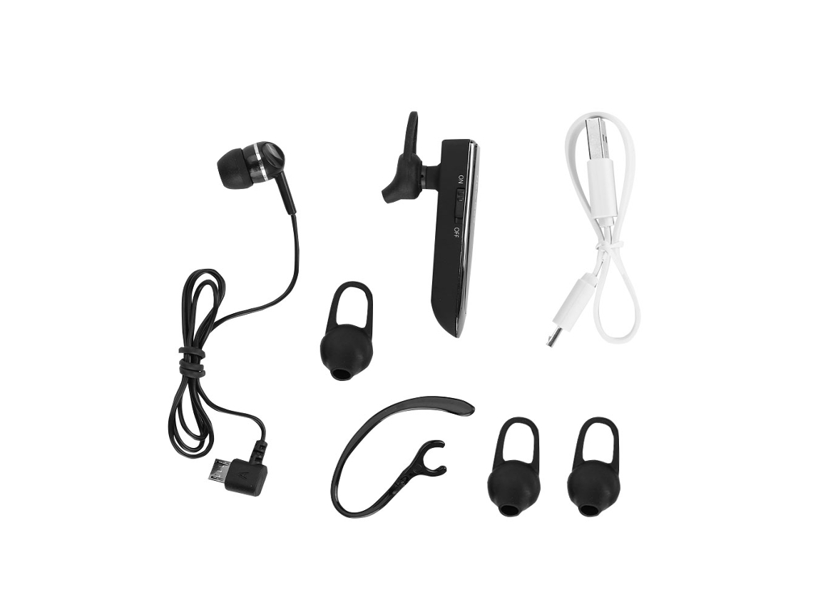 Auriculares Inalámbricos Bluetooth 4.0 Para Negocios Con Micrófono, Auricular Estéreo Manos Libres Para Teléfono