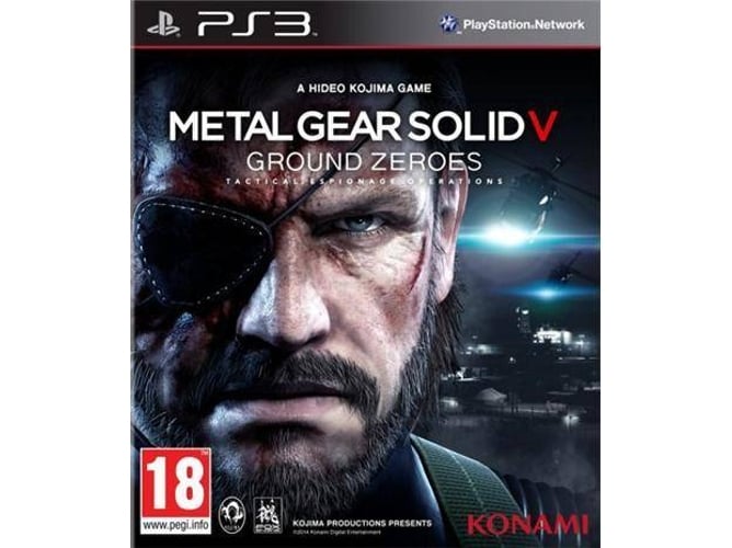 Juego PS3 Metal Gear Solid V: Ground Zeroes