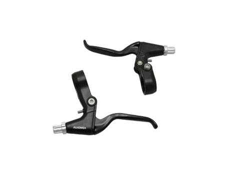 Par de palancas de freno de aluminio de 3 dedos para bicicletas de montaña NEWTON V-Brake
