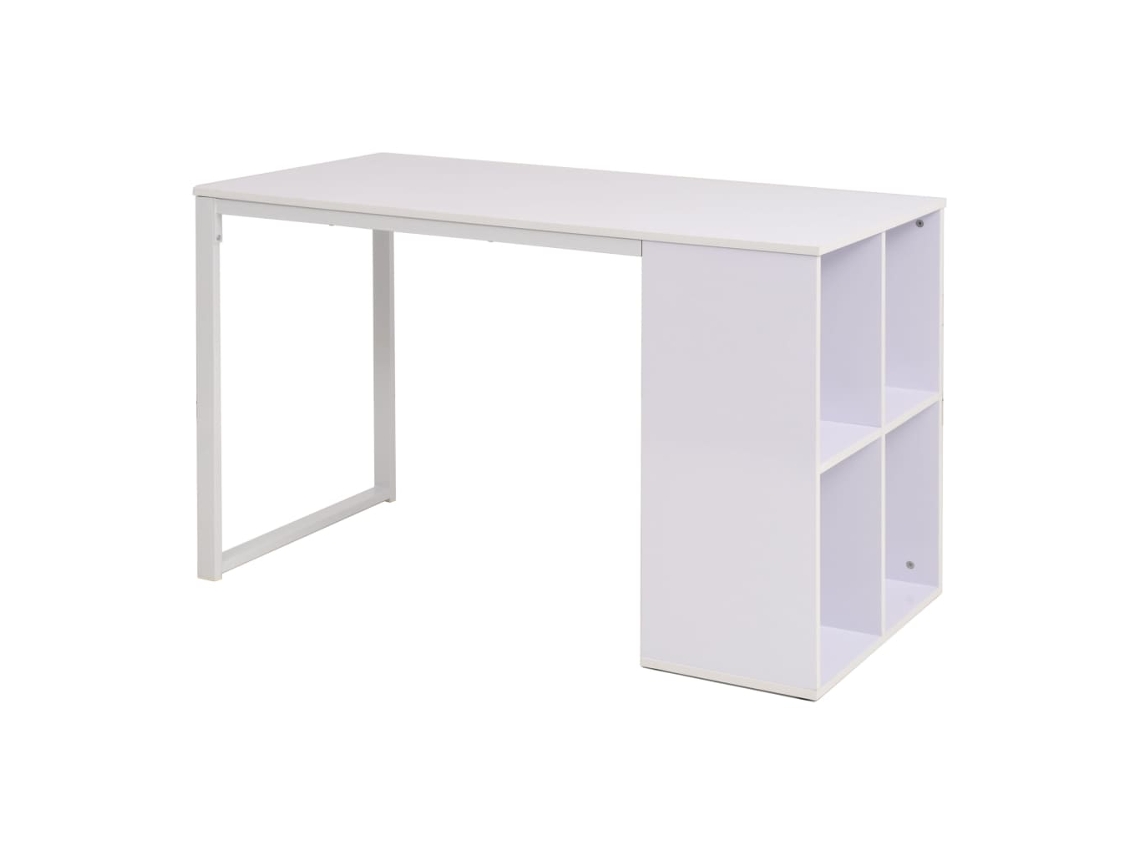 Escritorio blanco 120x60x75 cm