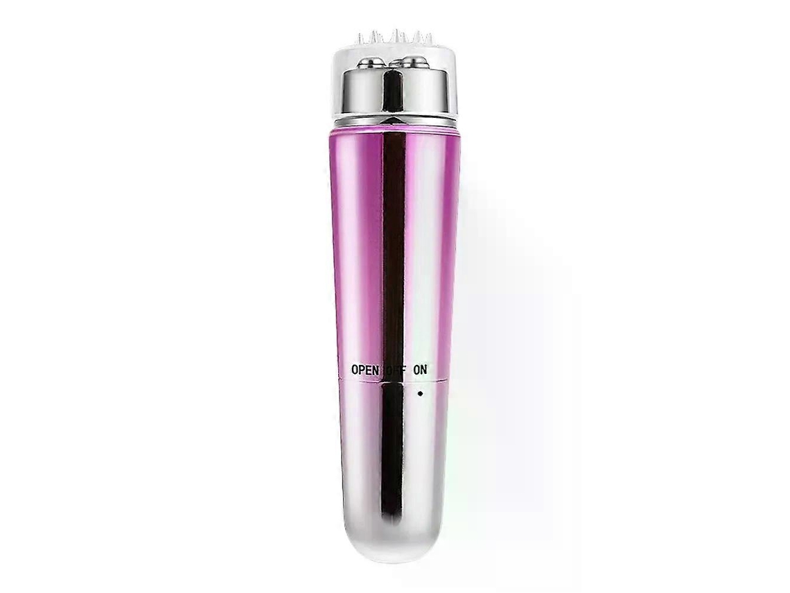 Masajeador de ojos con varita, dispositivo de belleza reafirmante y lifting para eliminar ojeras y bolsas debajo de los ojos con 4 cabezales de masaje.