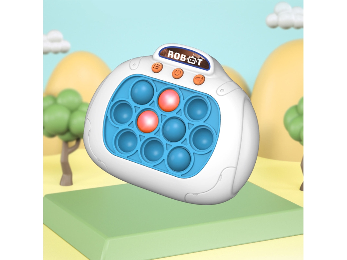 Juego Interactivo Educativo Para Niños "golpea Al Topo", Blanco.