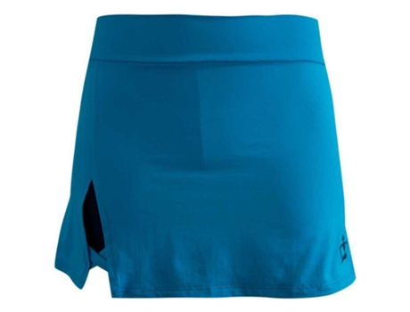 Falda para Mujer BLACK CROWN Rosas Azul para Tenis (XL)