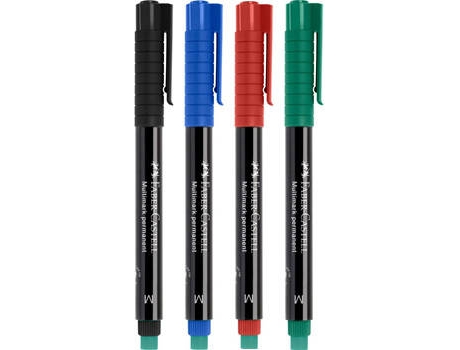 Marcador FABER-CASTELL Medio (Multicolor - 0.9 mm)