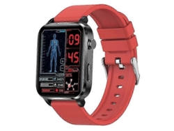 Pulsera inteligente F100 de 1,7'' - Reloj deportivo multifuncional resistente al agua con monitorización de la salud, oxigenación sanguínea y frecuencia cardíaca.
