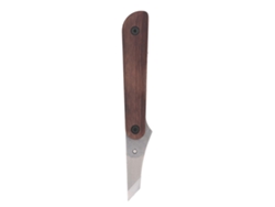Cortador De Cuero Con Mango De Madera, Acero Inoxidable, Herramienta Para Trabajos En Cuero.