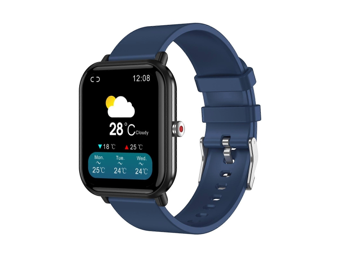 Reloj inteligente Q9 Pro con pantalla TFT HD de 1,7 pulgadas, compatible con control de temperatura corporal y frecuencia cardíaca para bicicletas eléctricas.