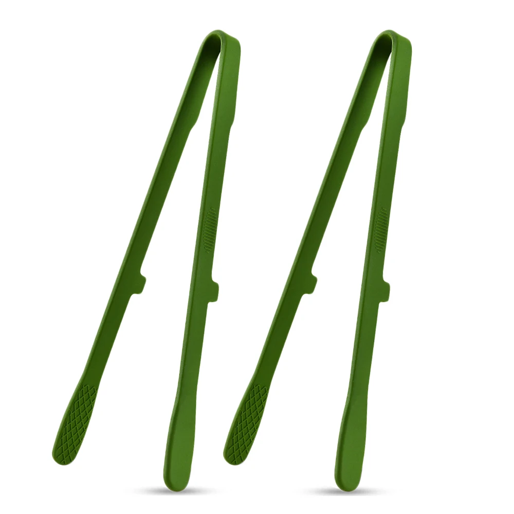 (verde, 2 Unidades) Pinzas De Silicona Para Barbacoa, Pinzas Antiadherentes Para Alimentos, Un Elemento Esencial En La Cocina.