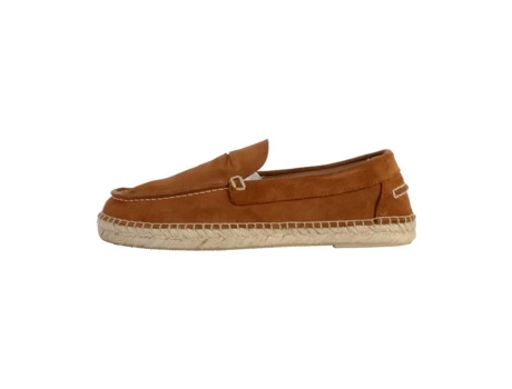 Zapatos de Hombre NATURAL WORLD Mocassim Piel Marrón (40)