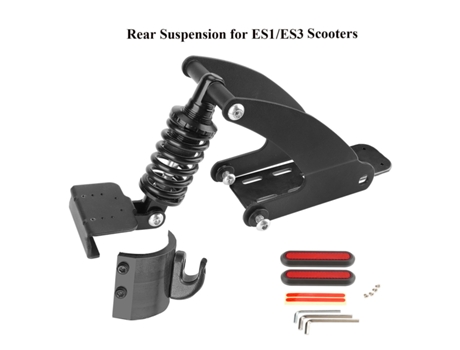 Amortecedor Trasero para Scooter INF Es1/Es3 (Negro)