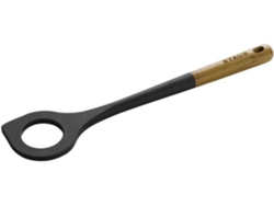 Cuchara para Risotto STAUB (Negro - Silicona, Madera - 31 cm)